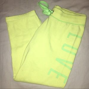 PINK Victoria’s Secret Crop Sweats